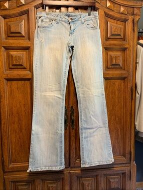 Vanity light wash flare jeans 29X35